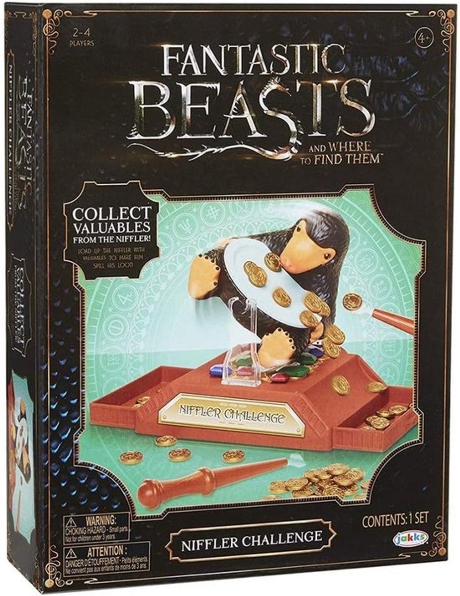 Magisch Verzamelspel met Niffler en Toverstokken Voor Twee Spelers