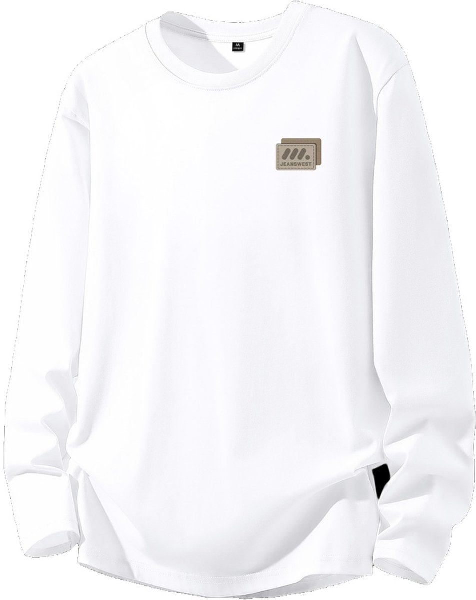 Currero Sweater Heren Sweaters Sweatshirt Hoodie Warme Trui Pullover Jumper Crewneck Vest Wit