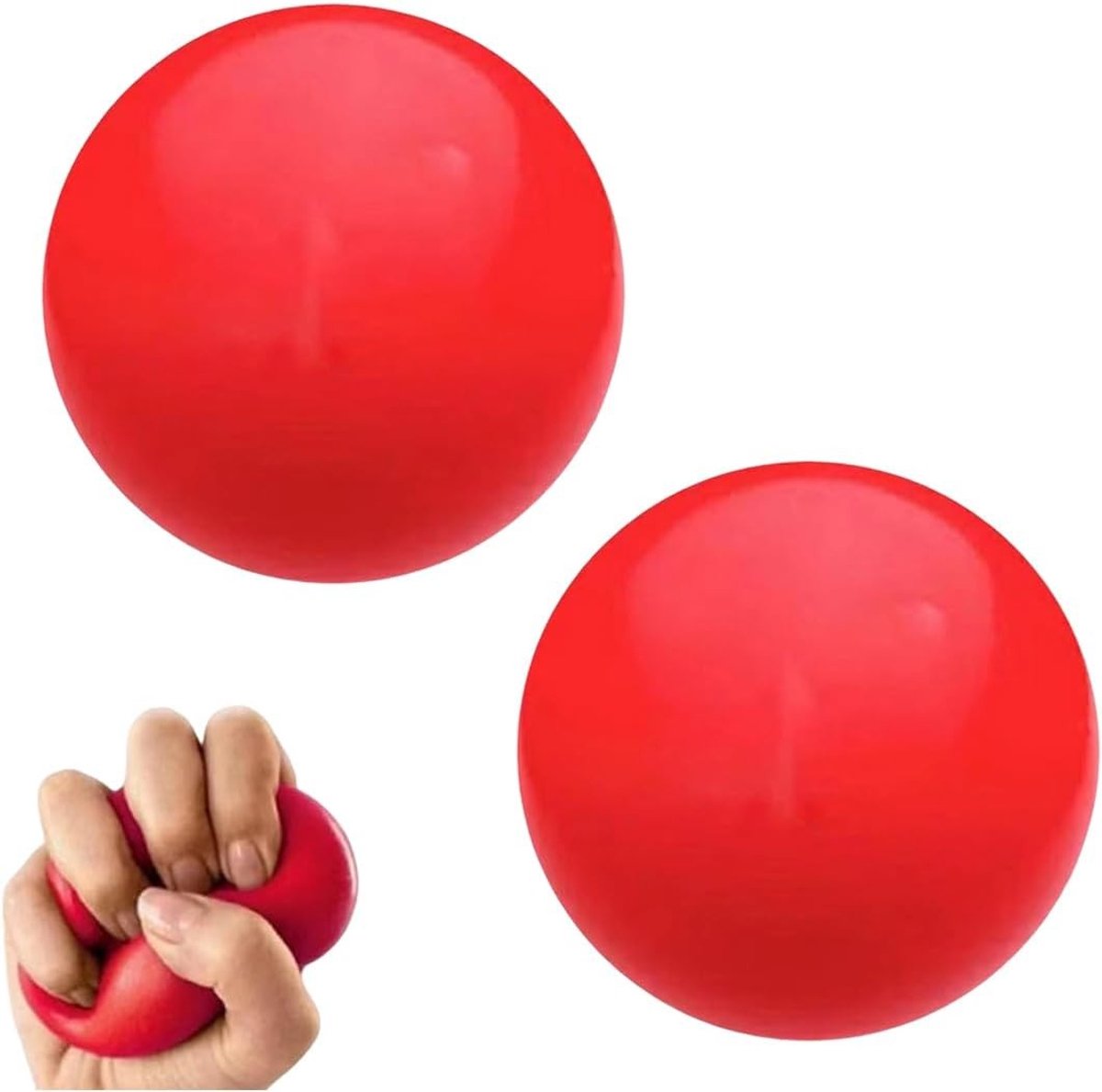Set van 2 Handtrainers voor Gripversterking, Stressverlichting en Handtherapie - Ideaal voor Vingers en Polsen