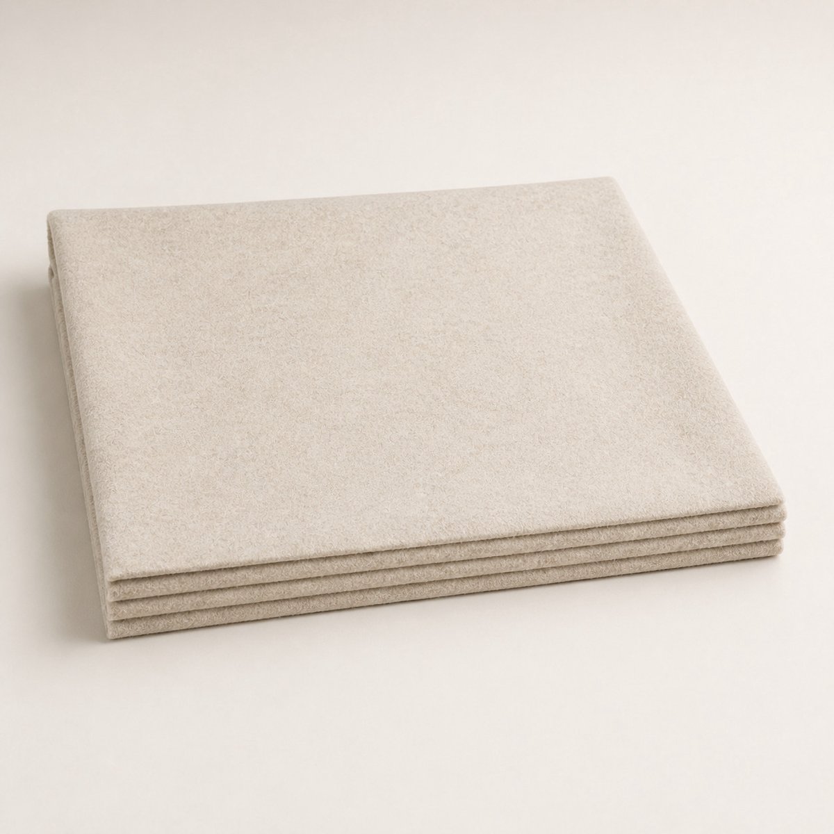 Wollen ledikantdeken / babydeken 100x140 cm – 100% wol – Naturel