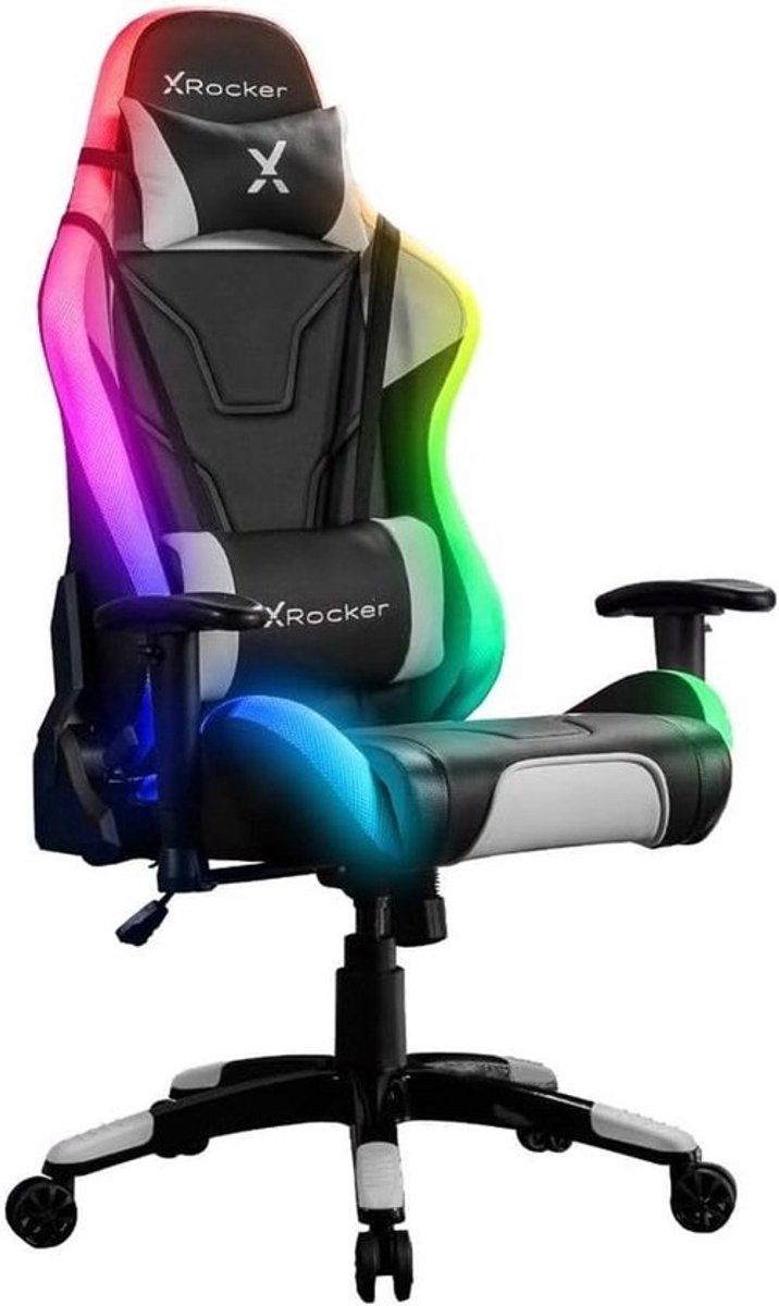 Ergonomische RGB Gaming Kantoorstoel met App-Gestuurde Lichteffecten