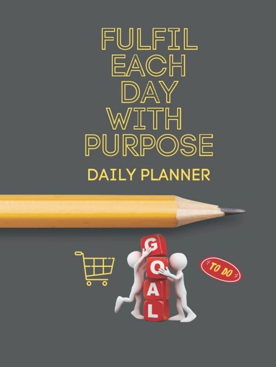 Dagelijkse Planner en Agenda voor Perfecte Dagplanning en Structuur