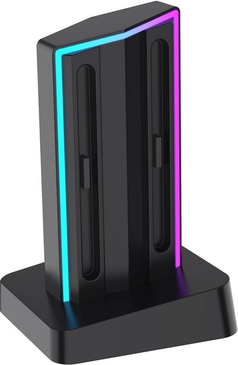 Laadstation 4-in-1 voor Switch 2 Controllers met RGB Verlichting en Oplader