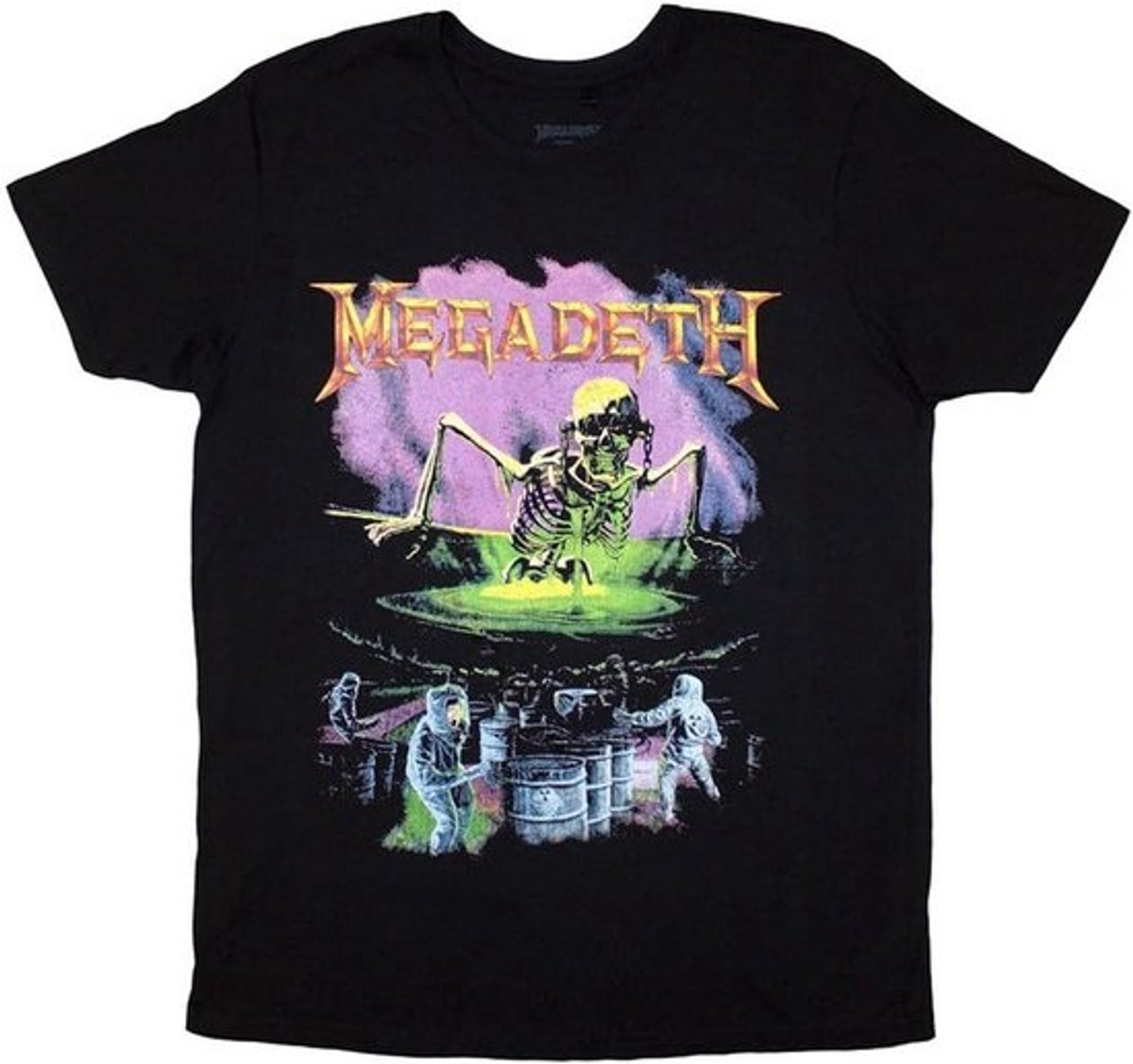 Unisex T-Shirt met Contaminated Bandprint