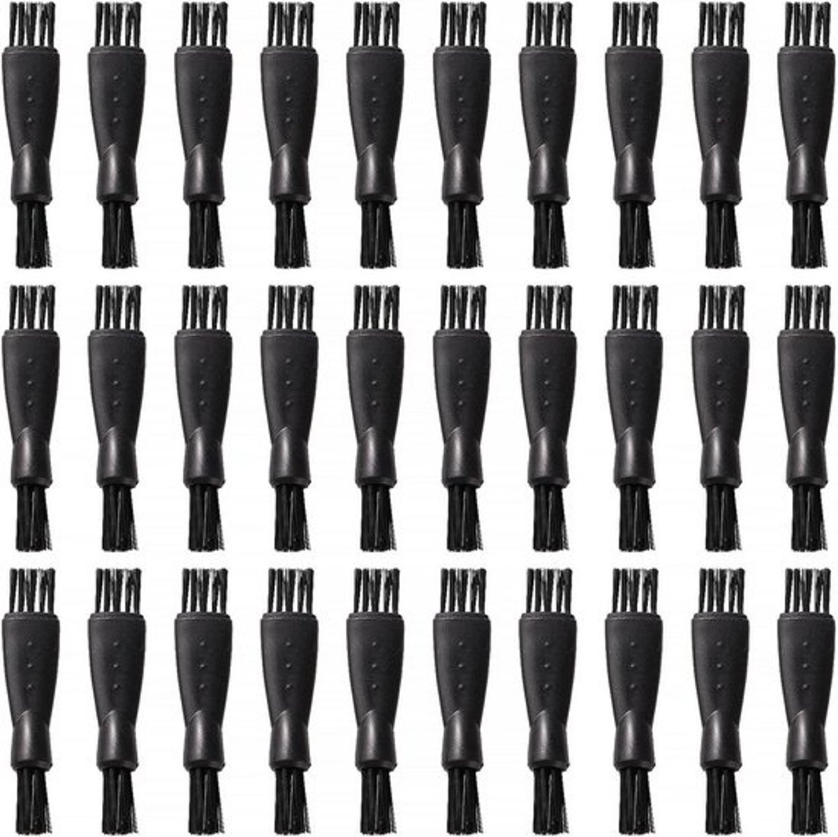 30x Scheermes Reinigingsborstels Set - Elektrisch Scheerapparaat & Trimmer Borsteltjes