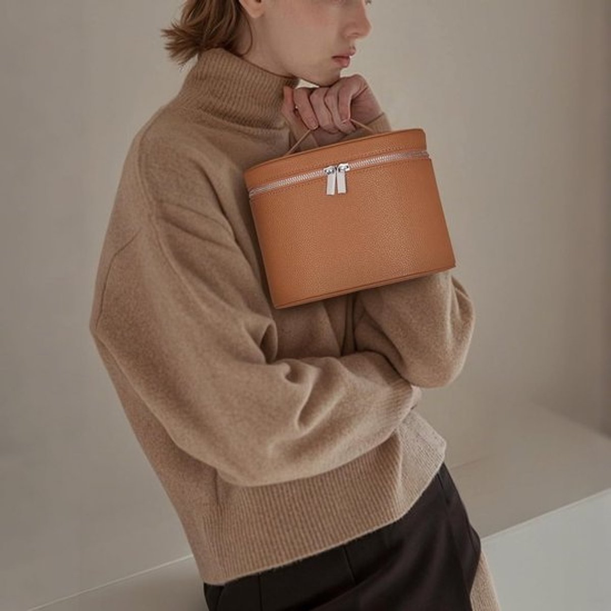 Verstelbare Make-up Koffer met Verdelers - Luxe Cosmetische Reistas voor Vrouwen