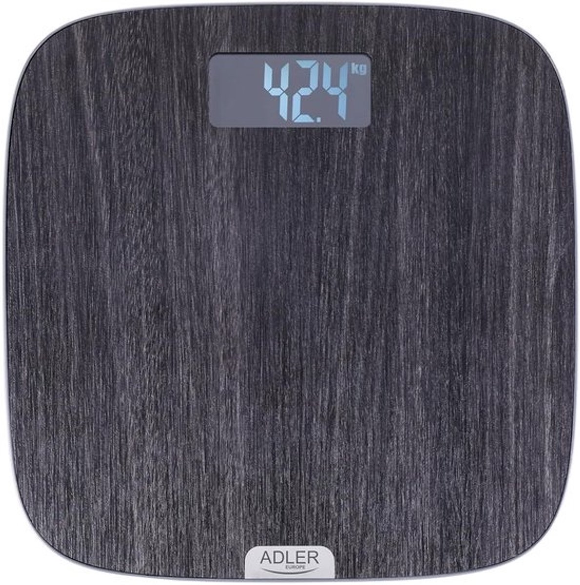 Badkamer Weegschaal - Persoonlijke Meter - Gewicht Meten - Antislip Oppervlak - 180 kg Capaciteit - Houtlook