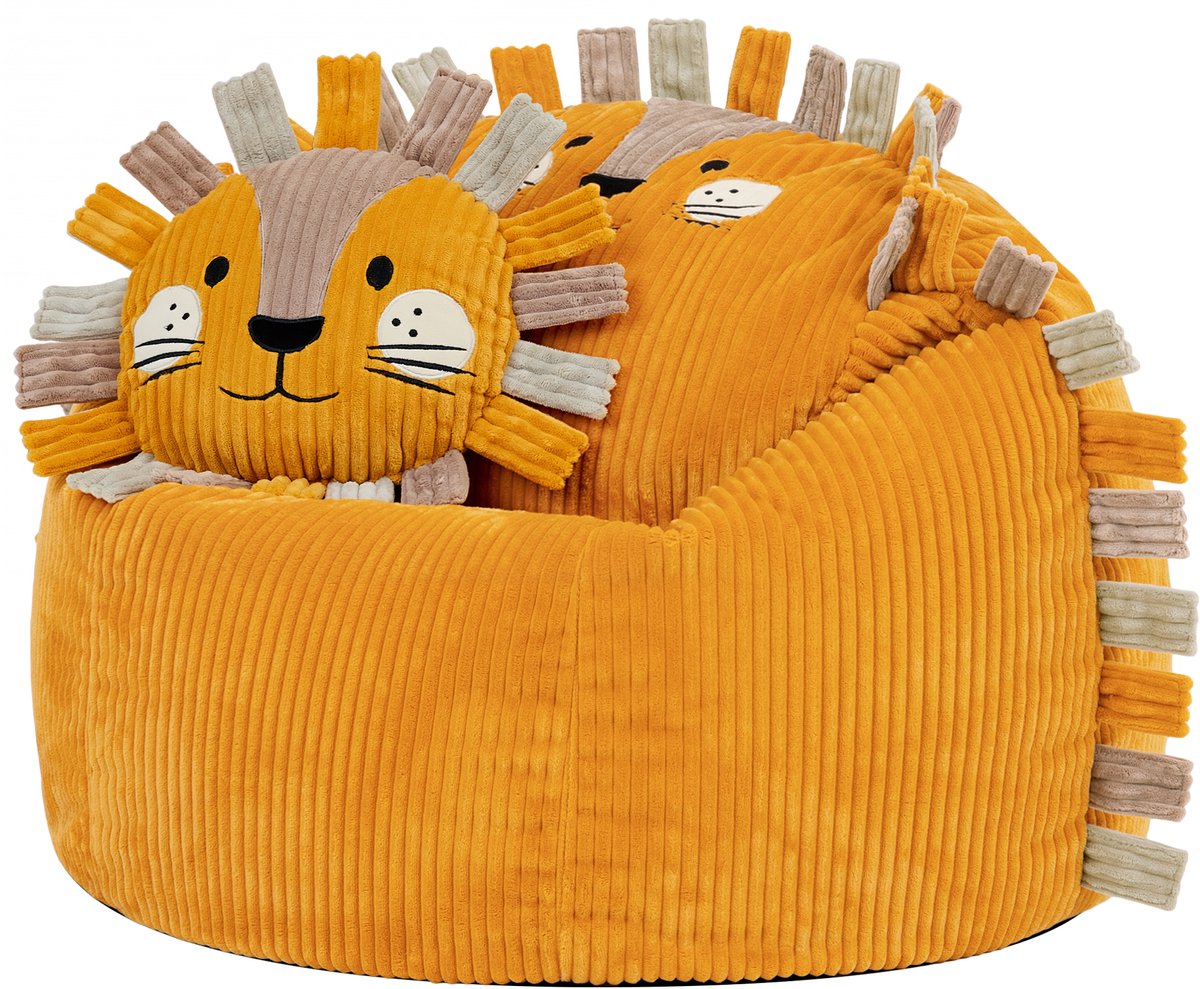 icon - Kingston Kinderzitzak - Ribstof - Leeuw