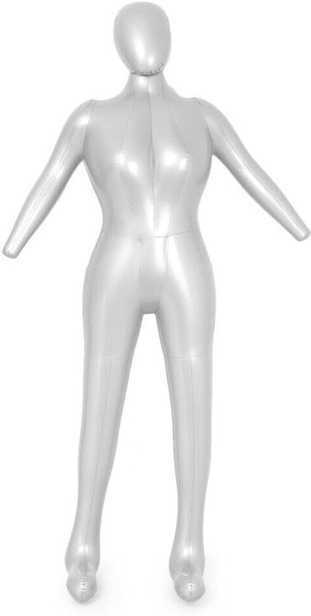 Opblaasbaar Mannequin Model Full Body voor Kledingpresentatie 165 cm