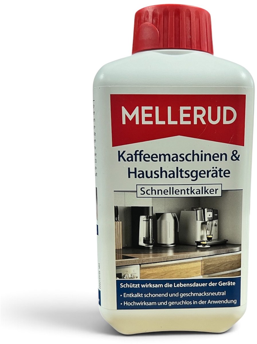 Mellerud Koffiemachine en Huishoudelijke apparaten Snelle Ontkalker 500ml