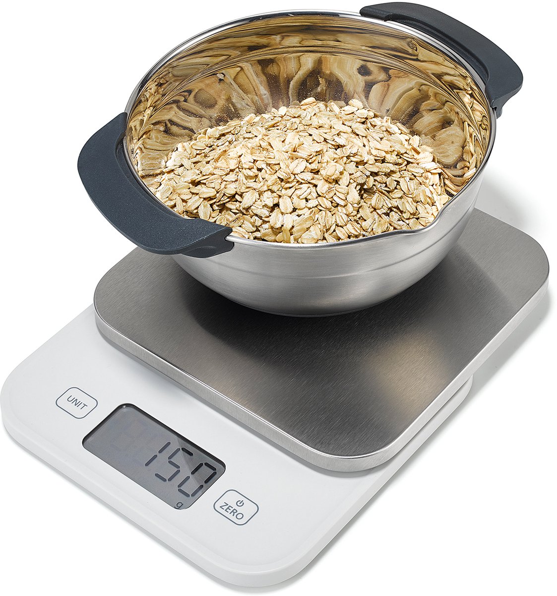 Joseph Joseph Vision Digitale Keukenweegschaal 5 kg Roestvrij Staal