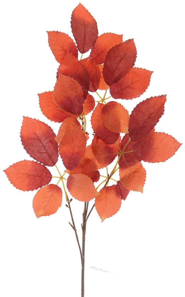 DPI Herfstdeco - Bladtak Oranje 68 cm - Kunstplanten
