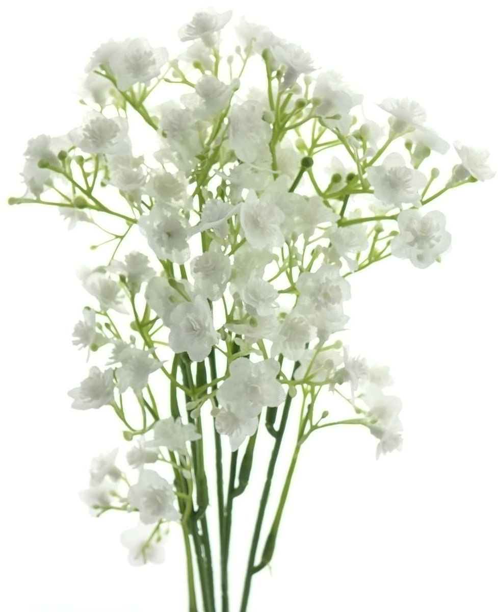 Gasper Gipskruid Gypsophila Wit 48 cm - Kunstbloemen