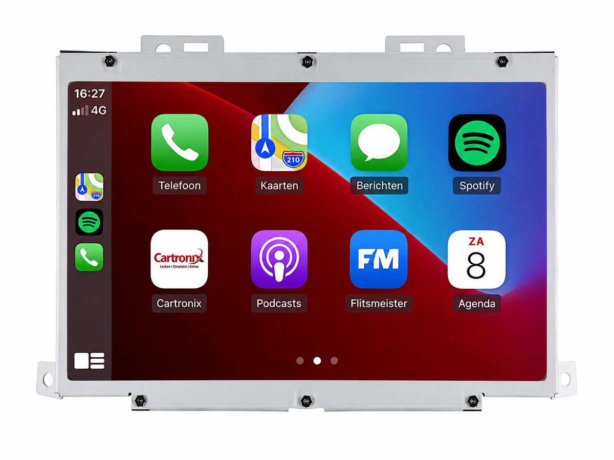 CarPlay autoradio geschikt voor Maserati Levante | 2016 t/m 2023 | Cartronix CTX-113968 | 2016 2017 2018 2019 2020 2021 2022 2023 | 8.4 inch | Android 15 | Draadloos Apple CarPlay & Android Auto | 4GB + 64GB | Bluetooth & Wifi