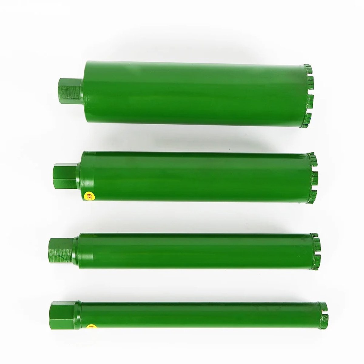 G&G borenset - Diamantboor - Kernboor - Betonboor set - 56, 75,102, 120mm - M22 aansluiting - Extra lang - Nat en droog - 45# staal