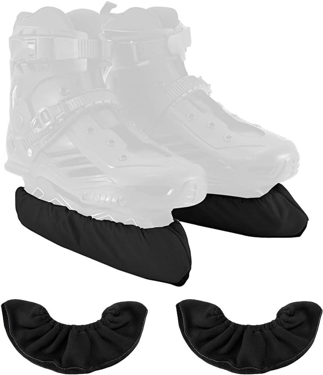 Schaatsbeschermers - Mesbeschermers - Schaatsen Beschermen - Universele Pasvorm - 40 cm Lang - Zwart