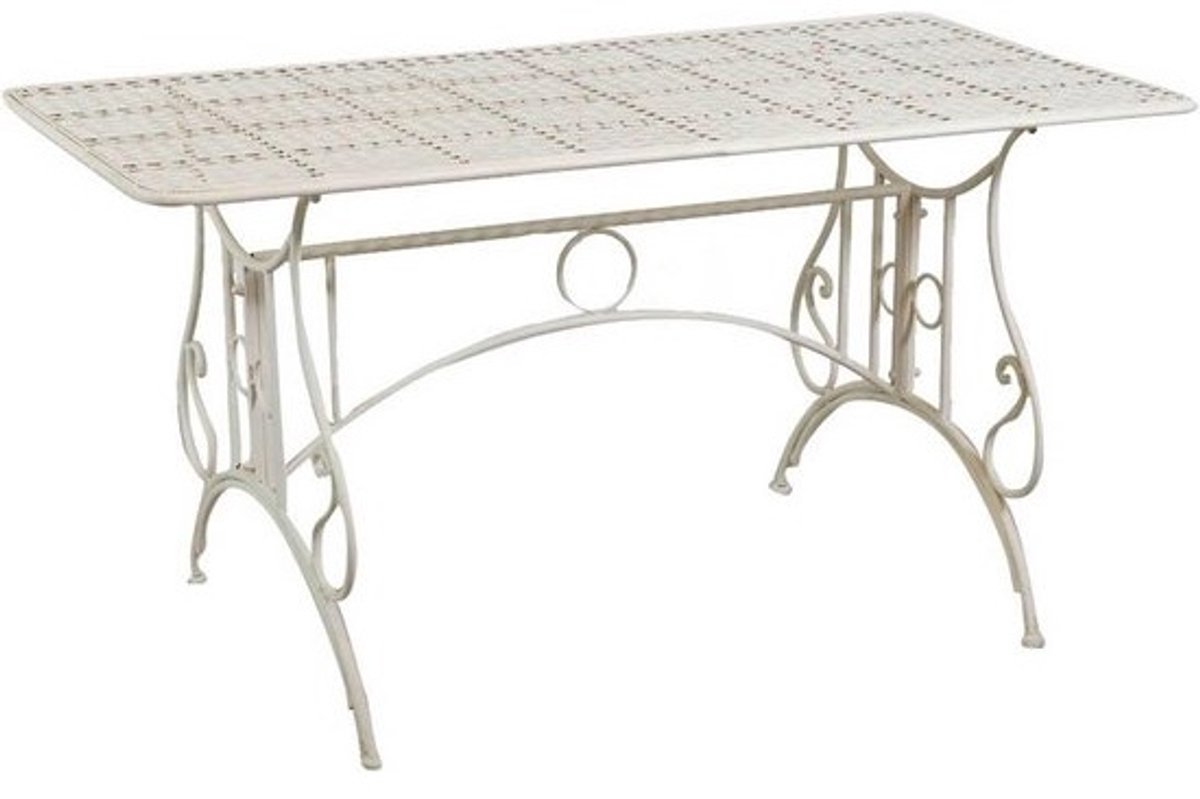 Eetkamertafel Rechthoekig 150x80 cm - Stevig Smeedijzeren Onderstel - Ideaal voor Keuken of Woonkamer