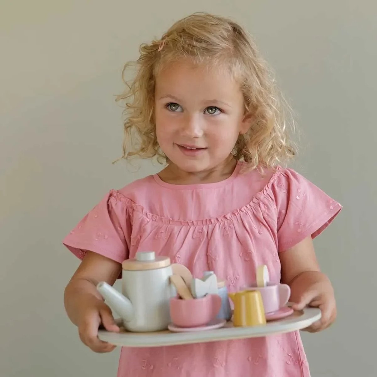 Little Dutch Houten Thee Servies - Speelgoedtheeservies — afbeelding 13