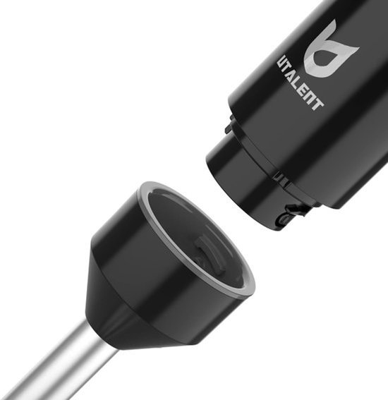 Draadloze Handblender met Oplaadfunctie en Snellader - Mixen, Kloppen, en Opkloppen voor Smoothies, Babyvoeding en Soepen — afbeelding 2