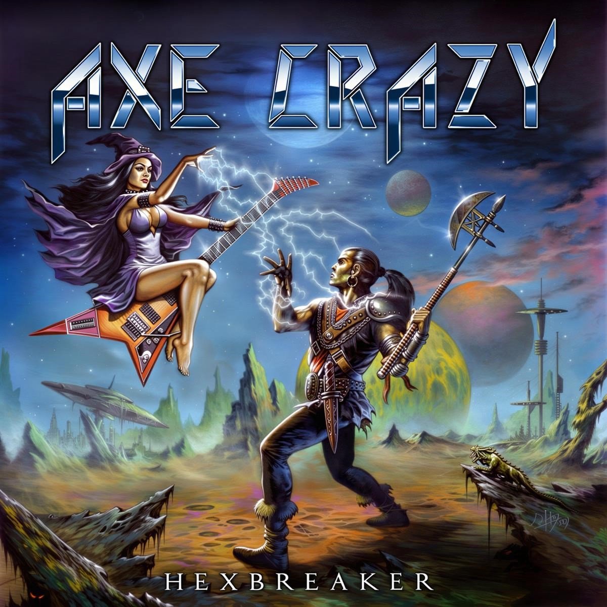 Axe Crazy - Hexbreaker (LP) (Coloured Vinyl)