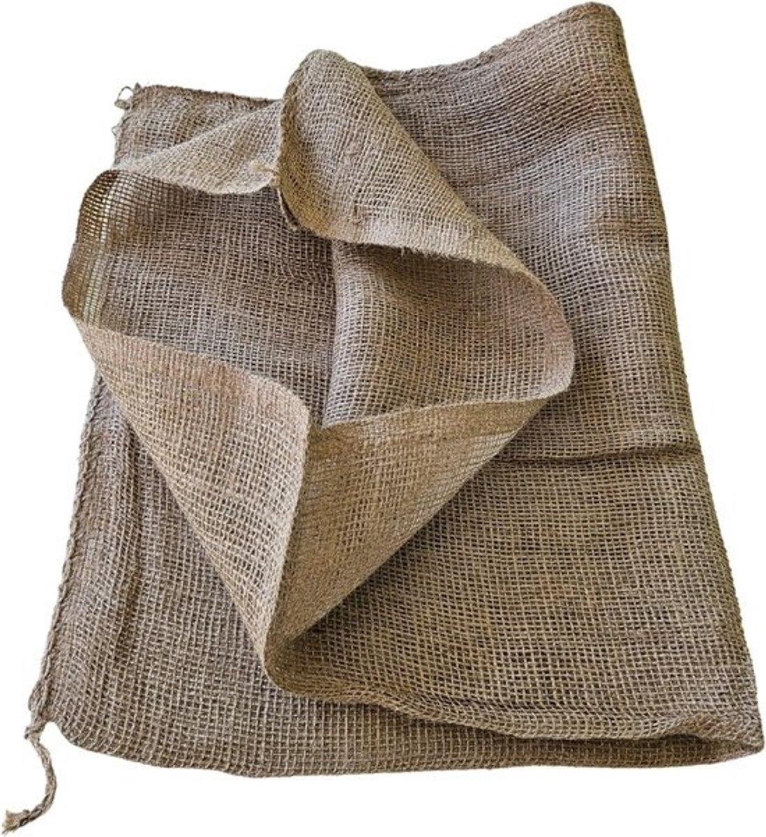 Jutezakken - Opbergzakken Plantenzakken - Planten Beschermen - Natuurlijk Jute Materiaal - 60 x 110 cm - Naturel