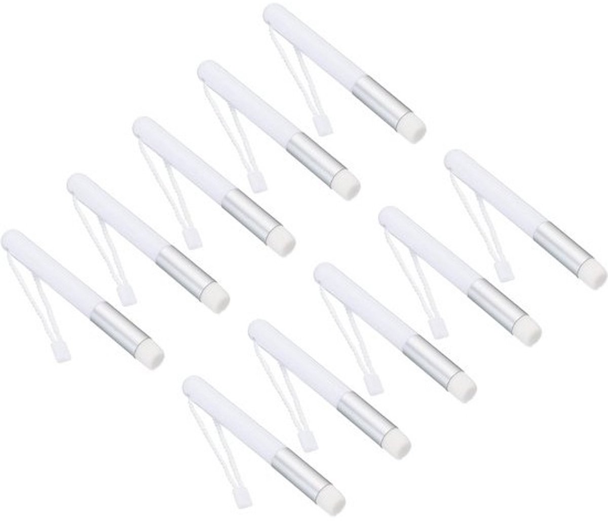 Set van 10 Mini Inktmengkwasten voor Kaarten Maken en Knutselen