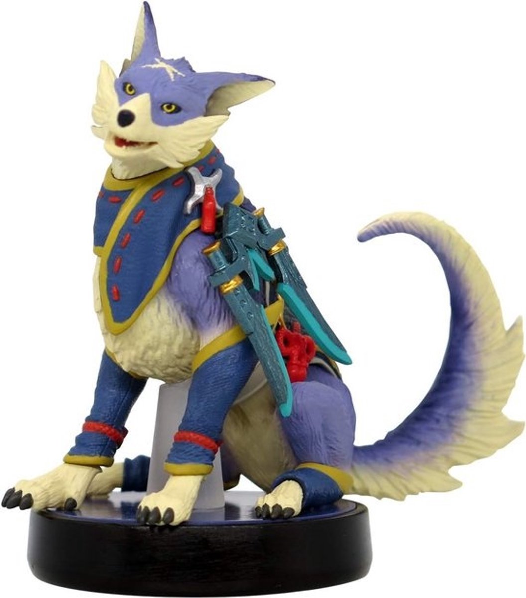 Interactieve Figuur voor Monster Hunter Rise Serie Palamute - Amiibo Compatibel