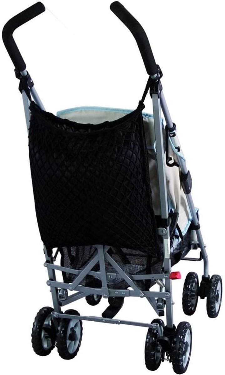Universeel Boodschappennet voor Kinderwagen en Buggy - Met Inkijkbescherming en Veilige Sluiting