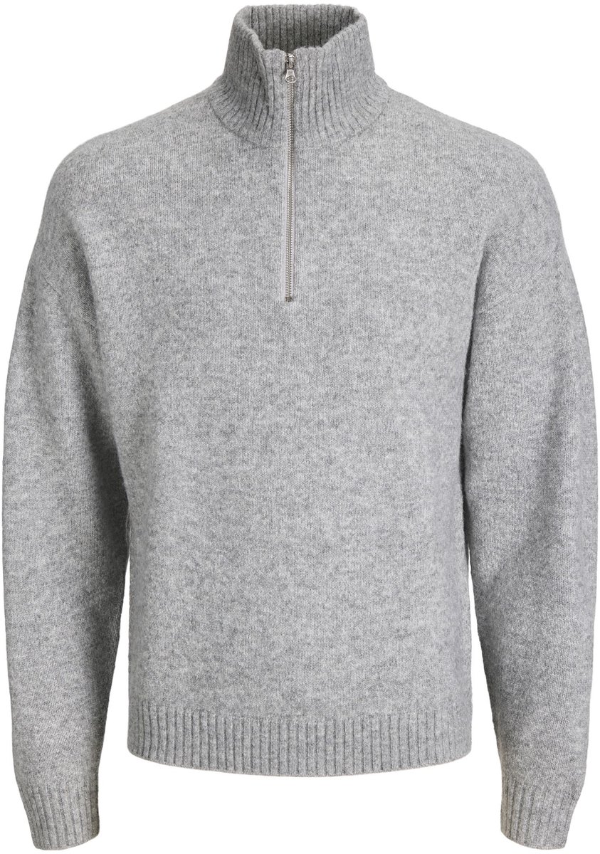 JACK&JONES - JJESOHO OLLIE KNIT HALF ZIP SN - Heren - Gebreide truien