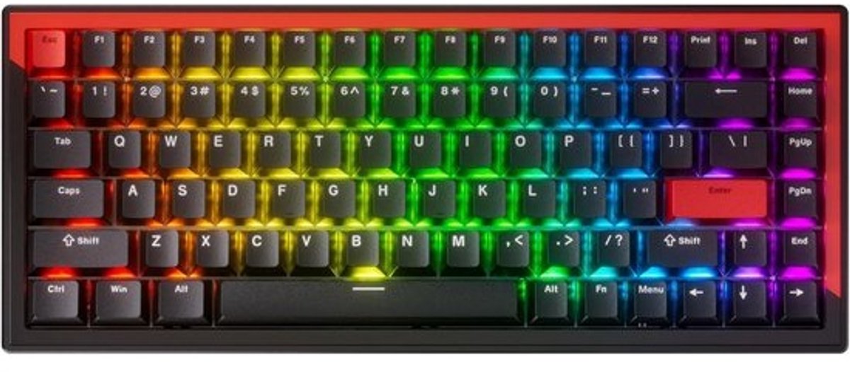Magnetisch Gaming Toetsenbord 75% - Ultrasnelle Reactietijd - PBT Toetsen - RGB Verlichting - Instelbare Trigger - USB Verbinding
