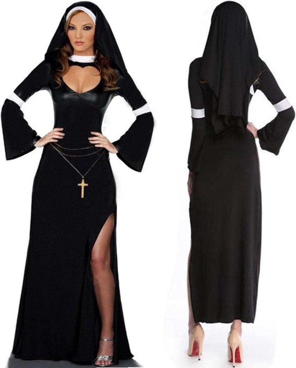 Sexy Cosplay Jurk met Capuchon voor Dames - Halloween en Feestkostuum