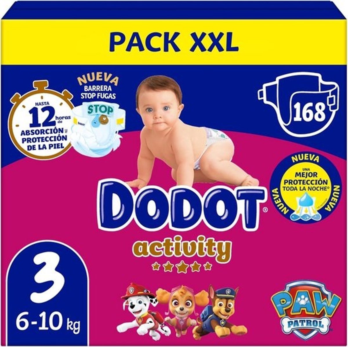 Luier Maat 3 (6-10 kg) - Zeer Absorberend en Zacht voor Baby's