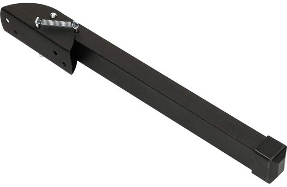 Deurstopper 30 cm zwart - deurbuffer voor garagedeuren - bescherming tegen deuren
