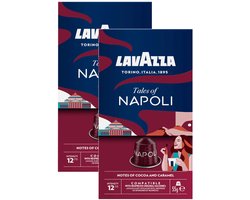 Lavazza Tales Of Napoli - Multipack - 20 (2x10) Koffiecups Compatibel met Nespresso Coffee Machine