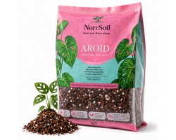 Monstera Potgrond 5L – Norrsoil Premium Aroid Mix – Turfvrij