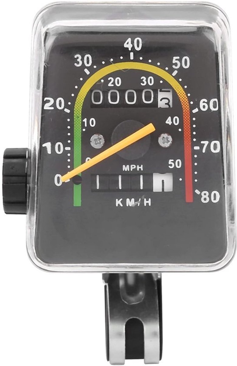 Allecto - Fietscomputer - Waterdicht - Multifunctionele fietssnelheidsmeter - Voor mountainbike en racefiets - Gebruiksvriendelijk - Mechanische ki...