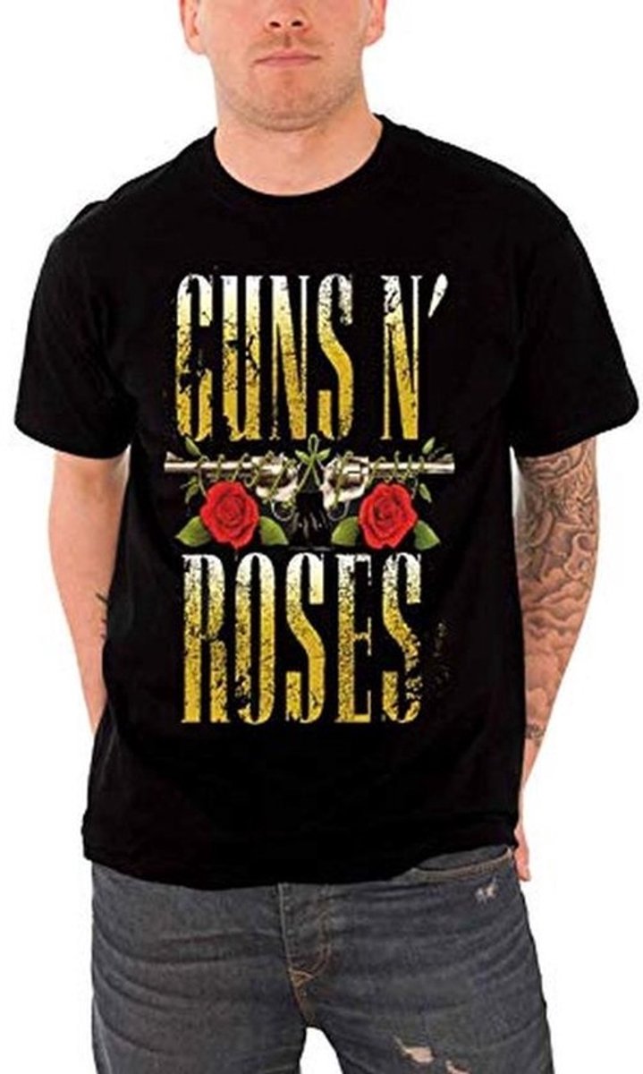 Heren T-shirt met Big Guns design