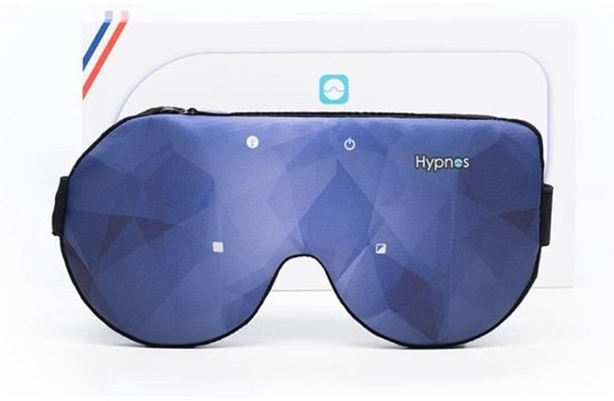Hypnose Masker voor Betere Slaap en Stressvermindering - Blauw