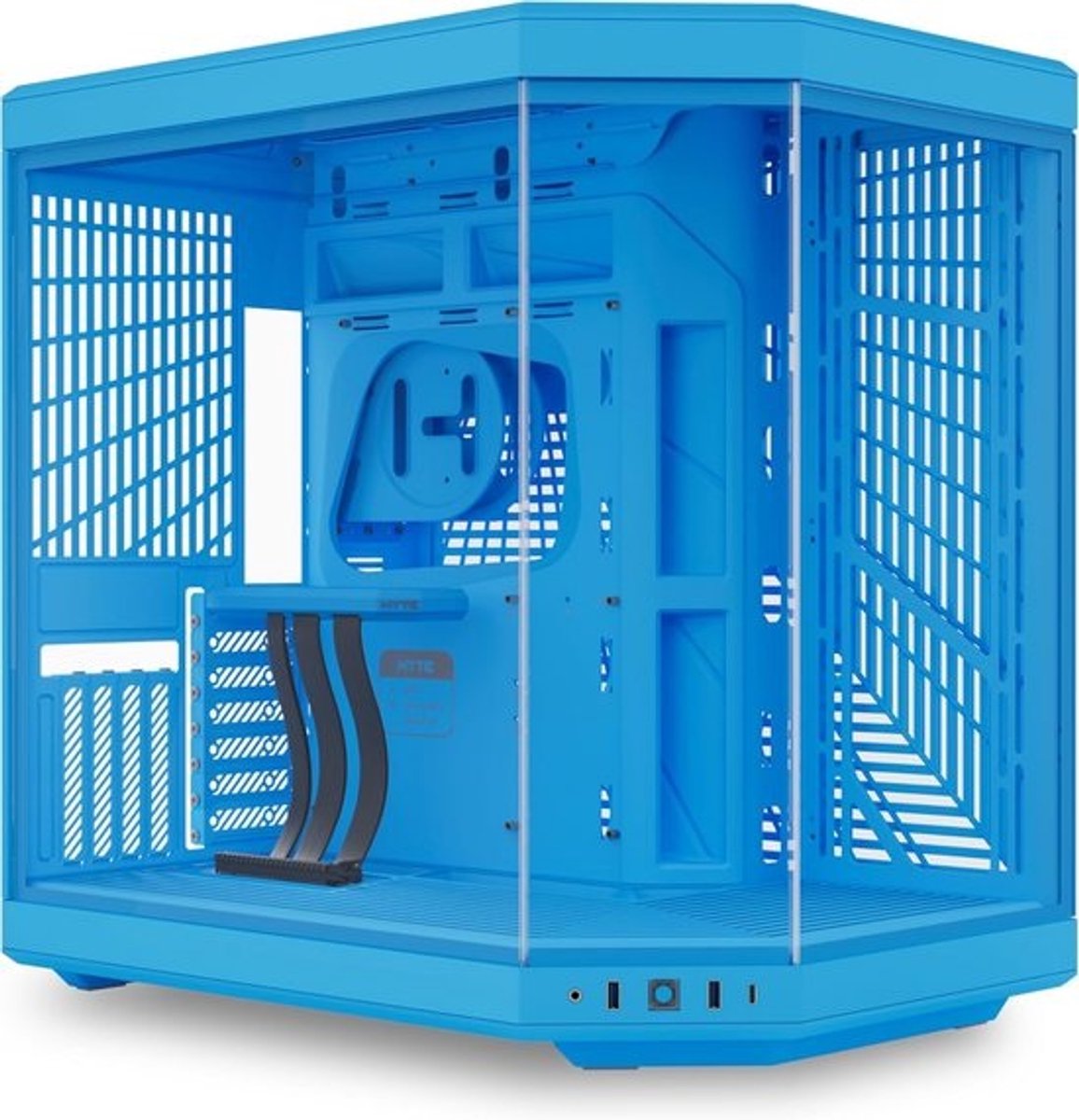 ATX Mid-Tower PC Behuizing met Panoramisch Glas en Hoge Luchtstroom