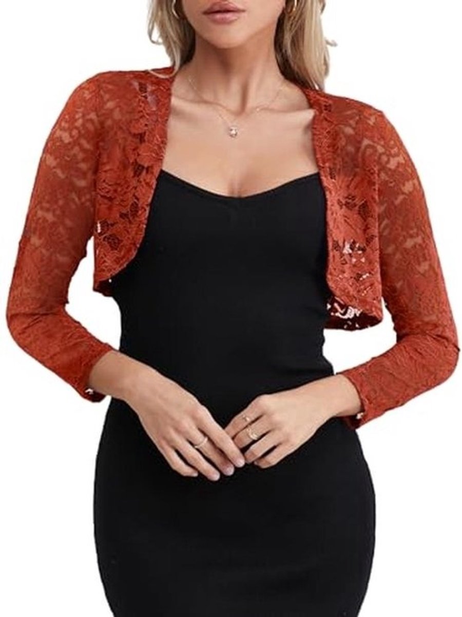 Elegante Bolerojas voor Dames - Kort Schouderjasje voor Feestelijke Gelegenheden
