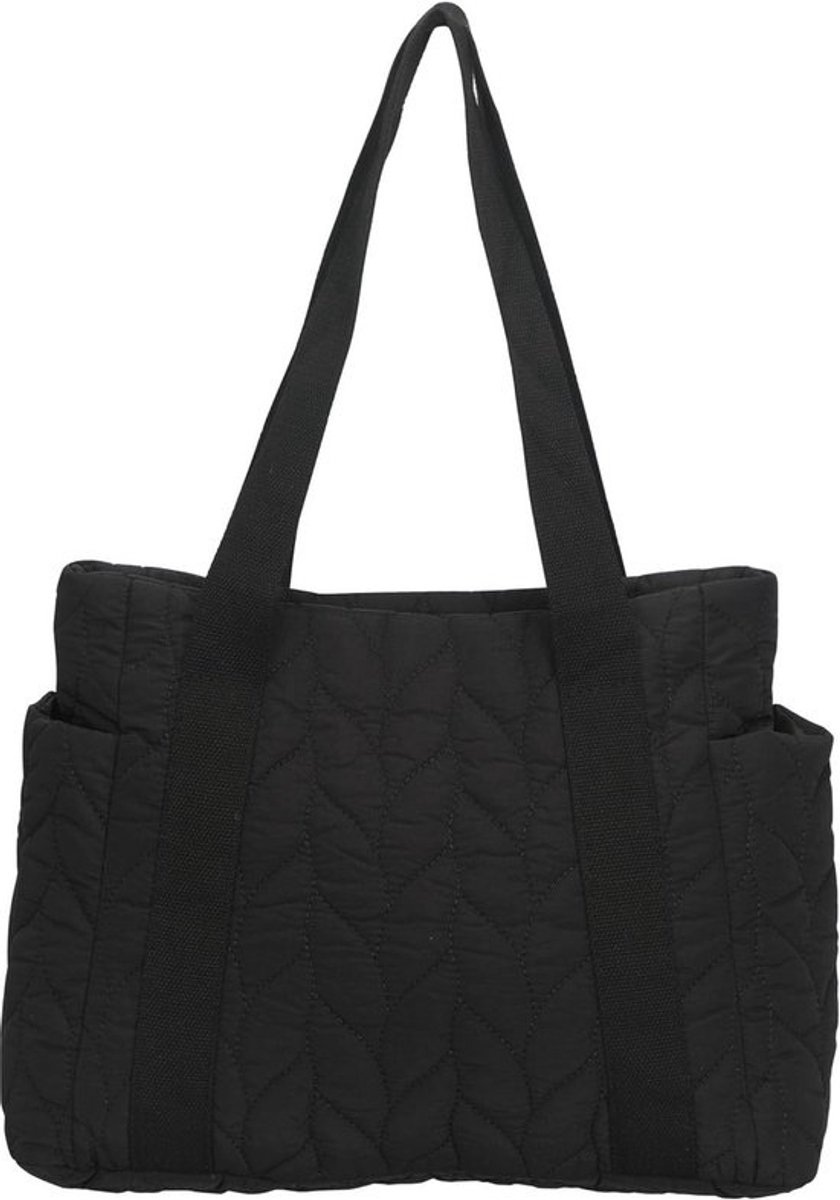 Grote Gewatteerde Handtas voor Dames - Shopper met Schouderband voor Werk en Reizen