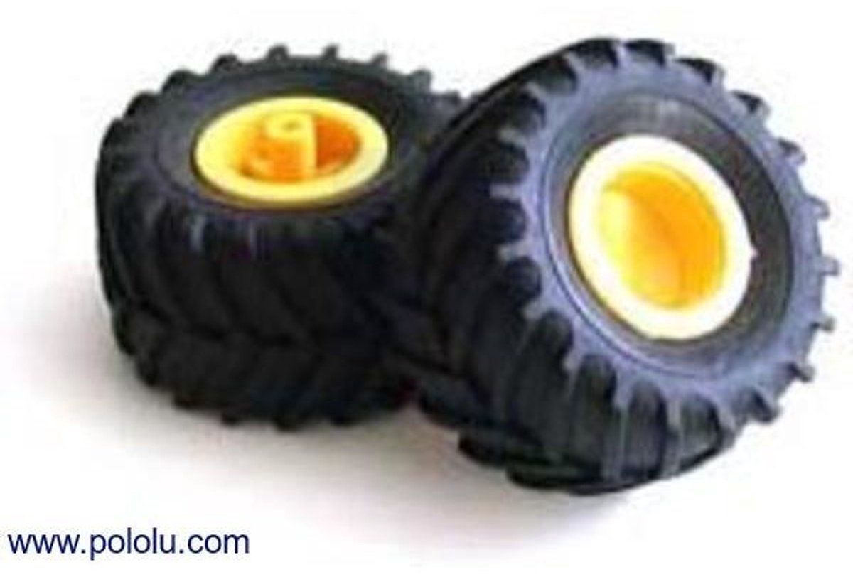 Tamiya 70096 Off-Road Tires (2 tires) Pololu 64