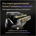 Rasoir Braun Series 9 PRO+ avec détails argentés et lames de précision ultra-fines.