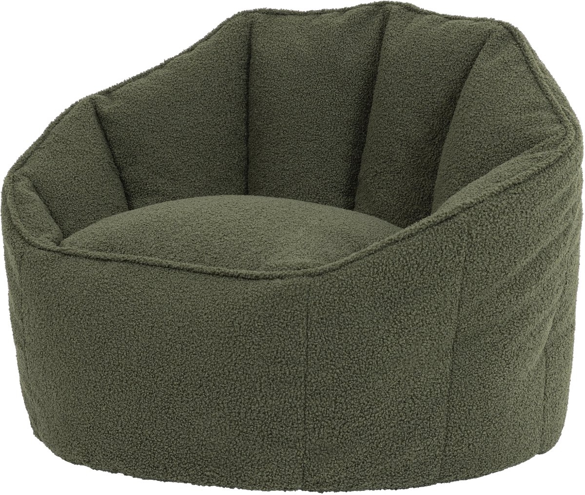 icon - Sirena Zitzak Fauteuil - Boucle - Olijfgroen