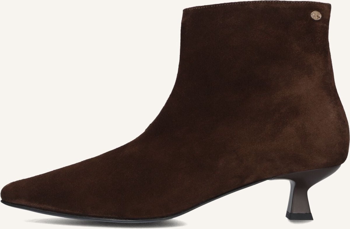 Fred De La Bretoniere - CARA CARLA Ankle Boot Suede Brown - Maat 40