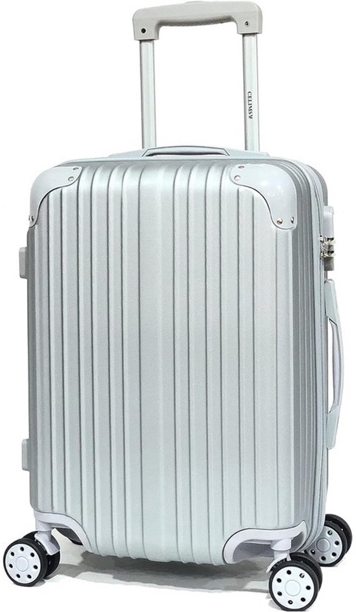 Hardschalige Koffer Set (3 stuks) incl. Cabine- en Vanity Bag - Lichtgewicht ABS