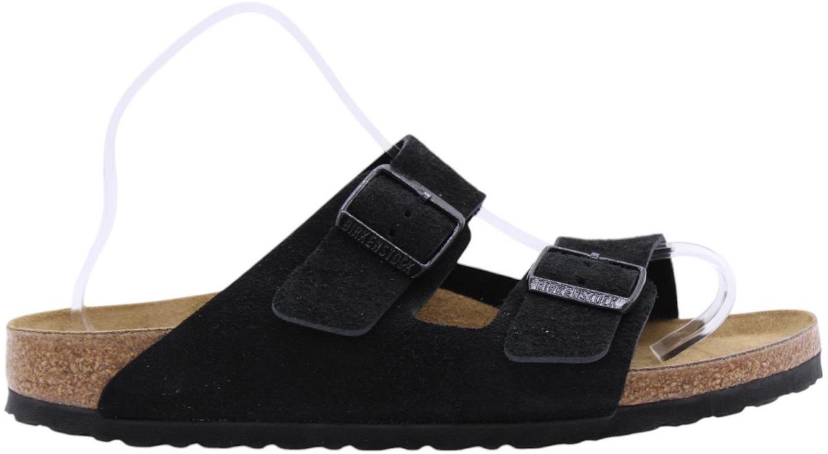 Birkenstock - Schoenen - Zwart - Heren - Maat 43 -