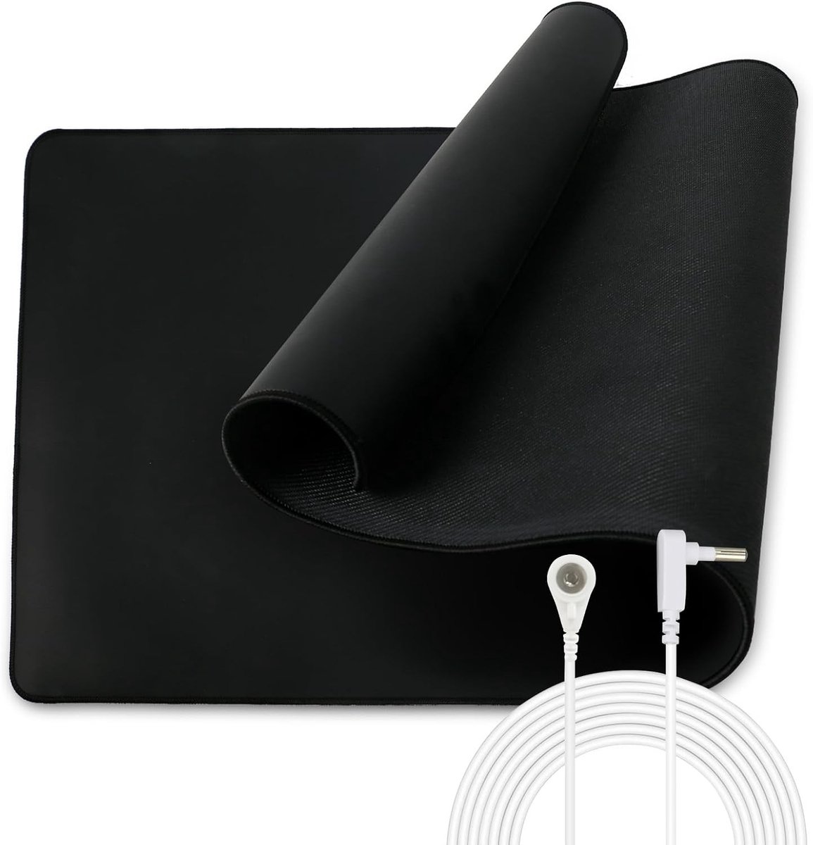 Grounding Mat voor Verbeterde Slaap, Yoga en Ontspanning - Ideaal als Muismat en Voetmat (38 x 60 cm)