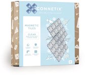CONNETIX - Magnetisch Tegels - Transparante Basisplaat Pakket - 2 Stuks - Magnetisch Speelgoed