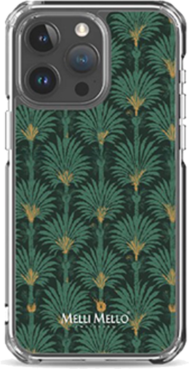 Melli Mello Telefoonhoesje Emerald Grove (Soft case) - Apple iPhone 15 Pro Max